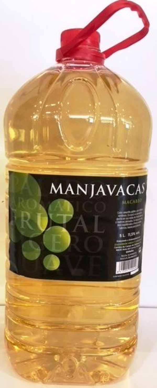 VINO MANJAVACAS BLANCO G/5 L.